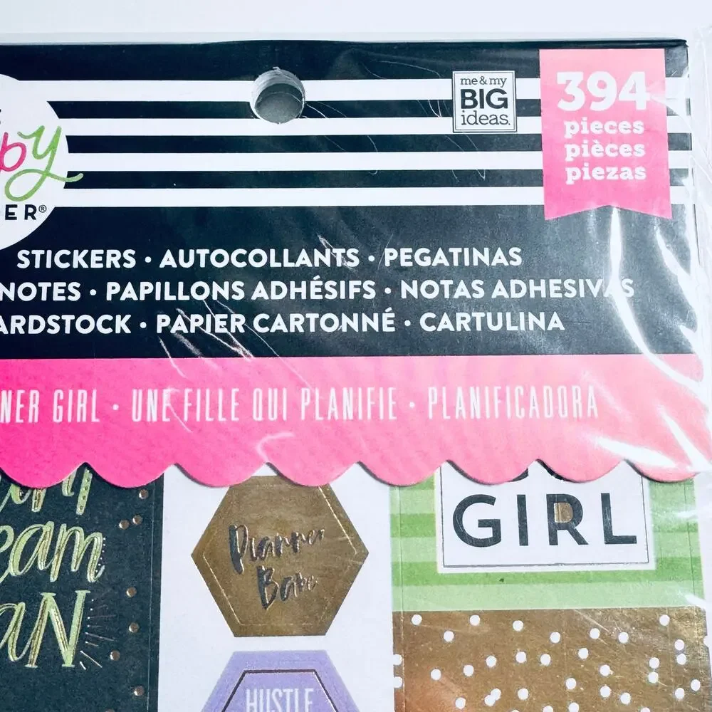 2 Happy Planner Multi Accessory Packs Household & Planner Girl Bundle NEW